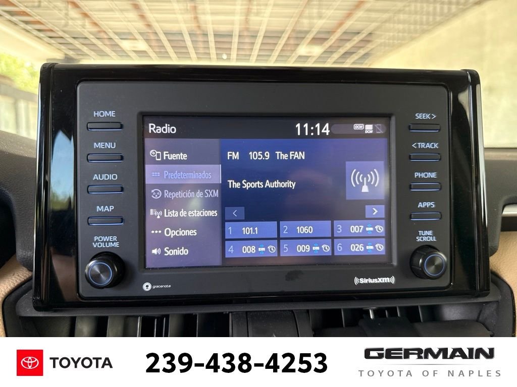 Used 2021 Red Toyota XLE image 17