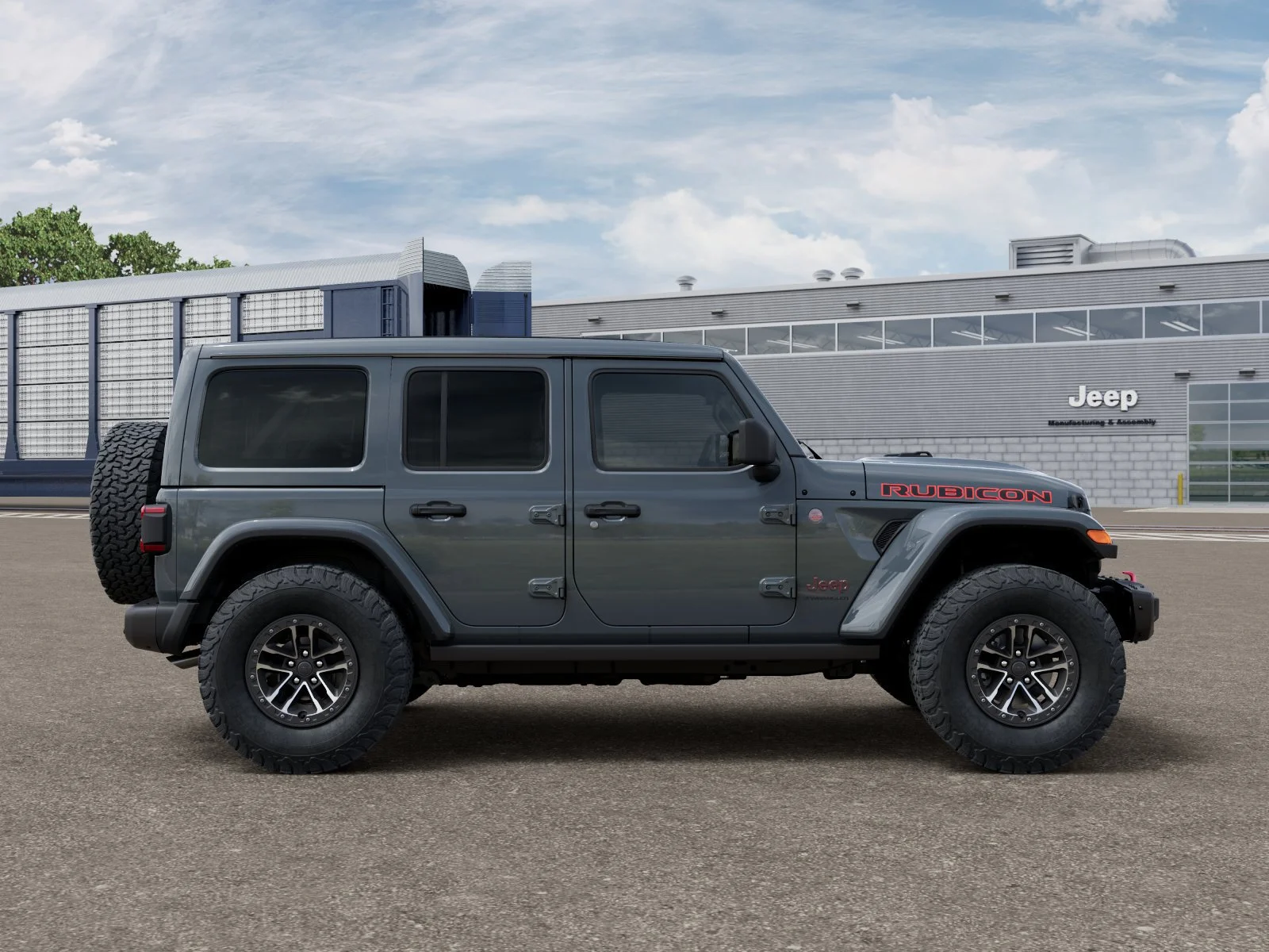New 2026 Anvil Clear-Coat Exterior Paint Jeep Rubicon X IN-TRANSIT image 21