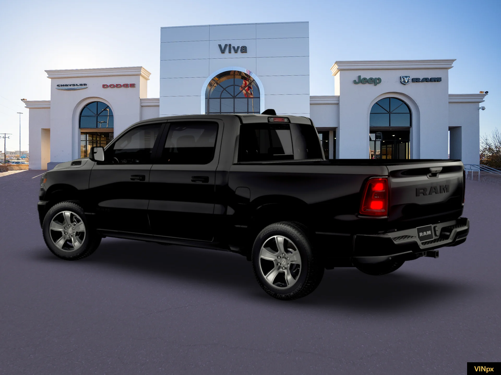 New 2026 Diamond Black Crystal Pearl-Coat Exterior Paint RAM  image 16
