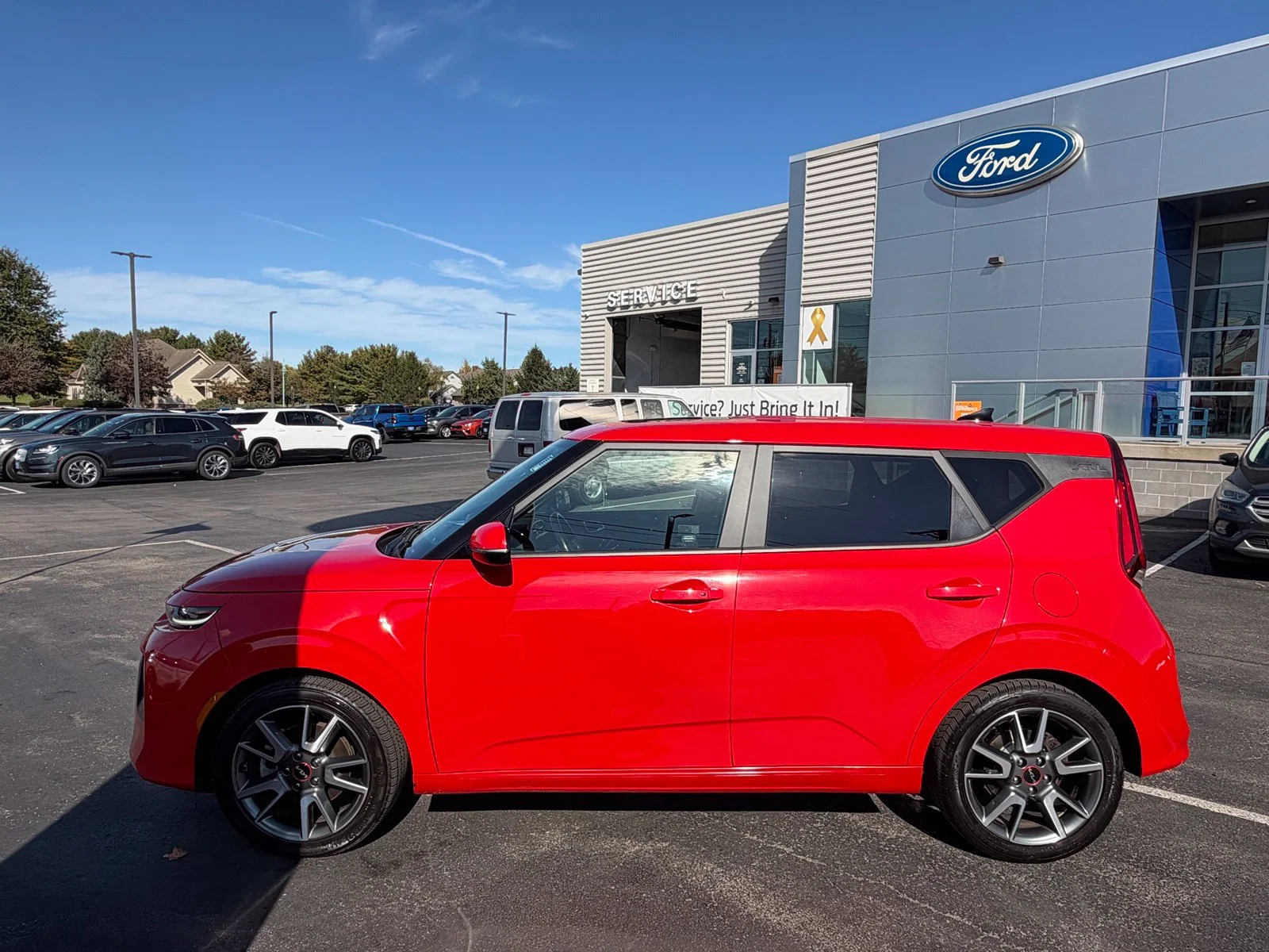 Used 2022 Red Kia Turbo image 2