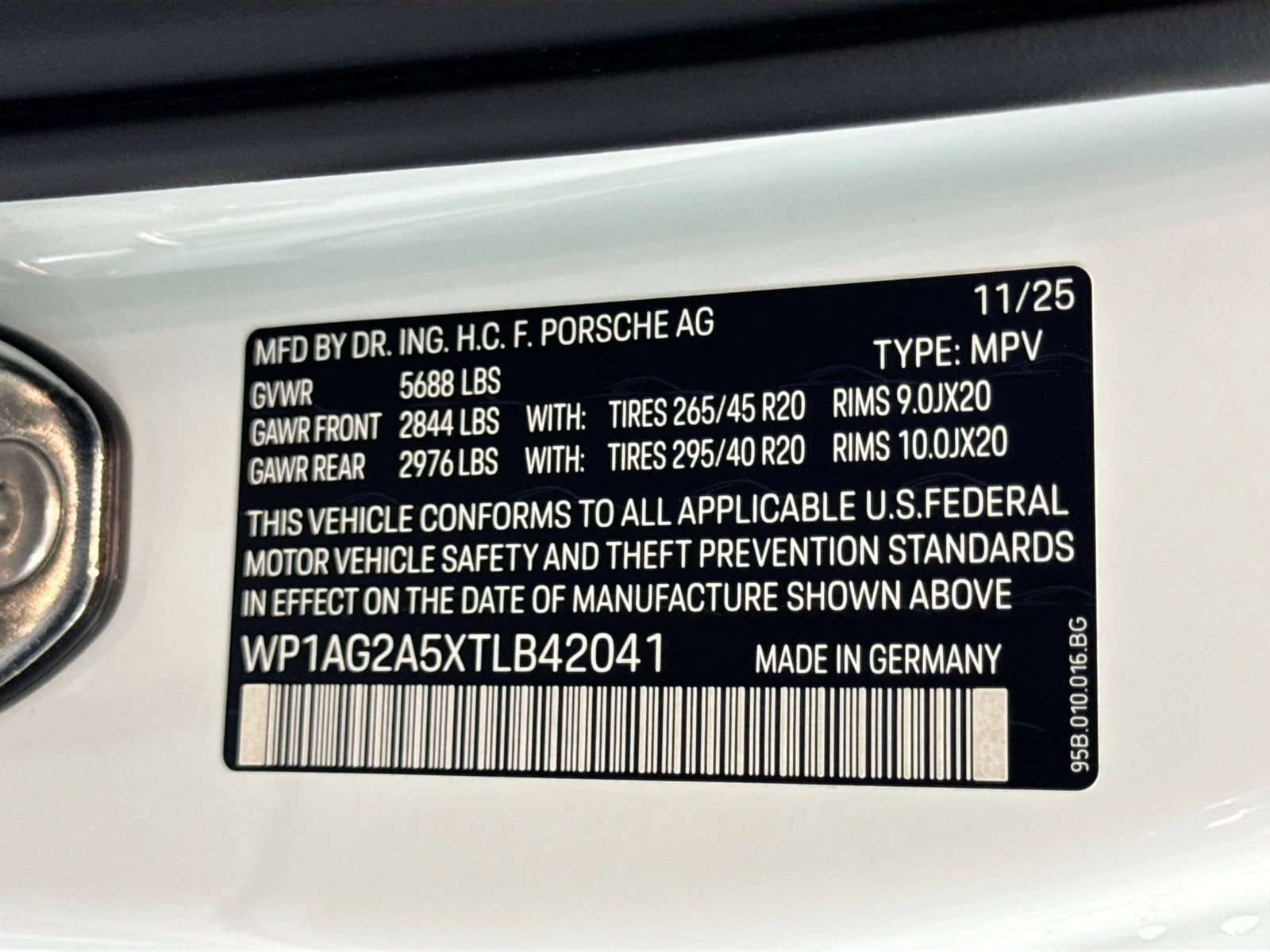 Used 2026 White Porsche S image 27