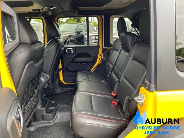 Used 2021 Yellow Jeep Unlimited Rubicon image 25