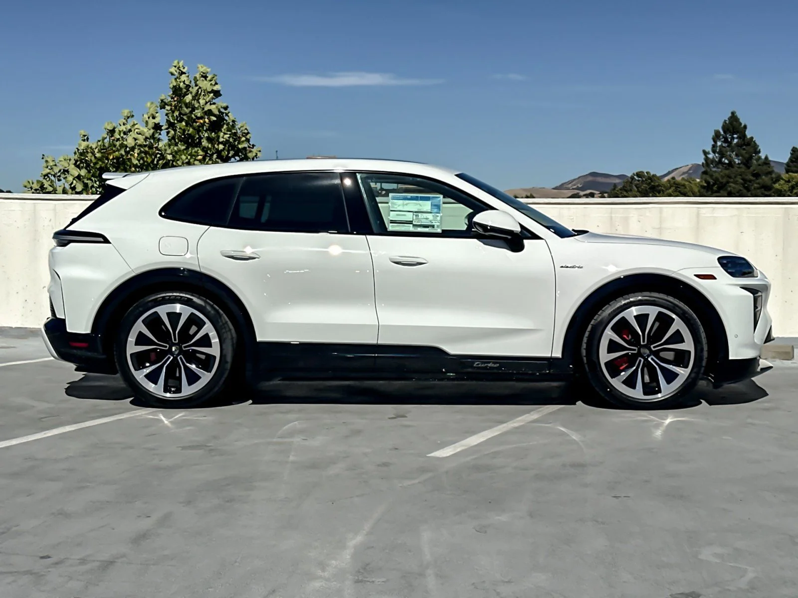 New 2026 White Porsche Turbo Electric image 9