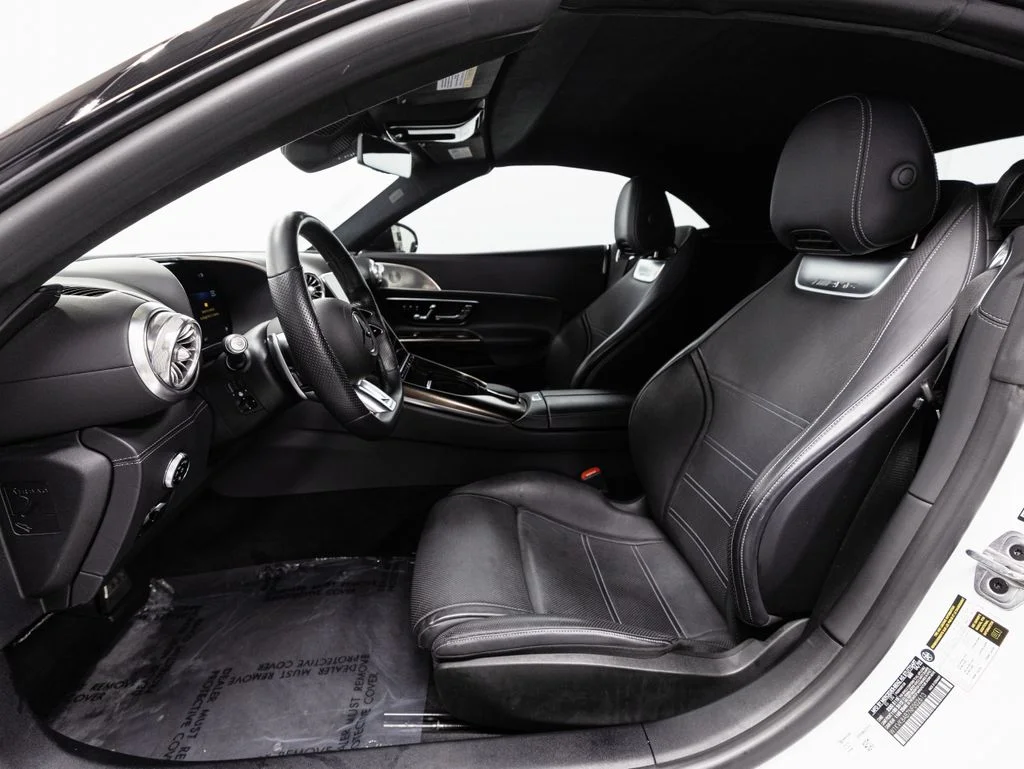 Used 2022 MANUFAKTUR Moonlight White Metallic Mercedes-Benz SL 55 AMG® image 9