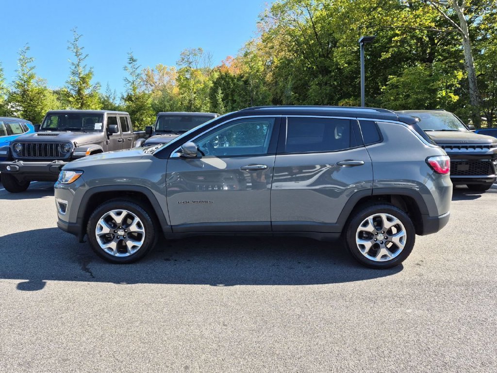 Used 2021 Gray Jeep Limited image 8