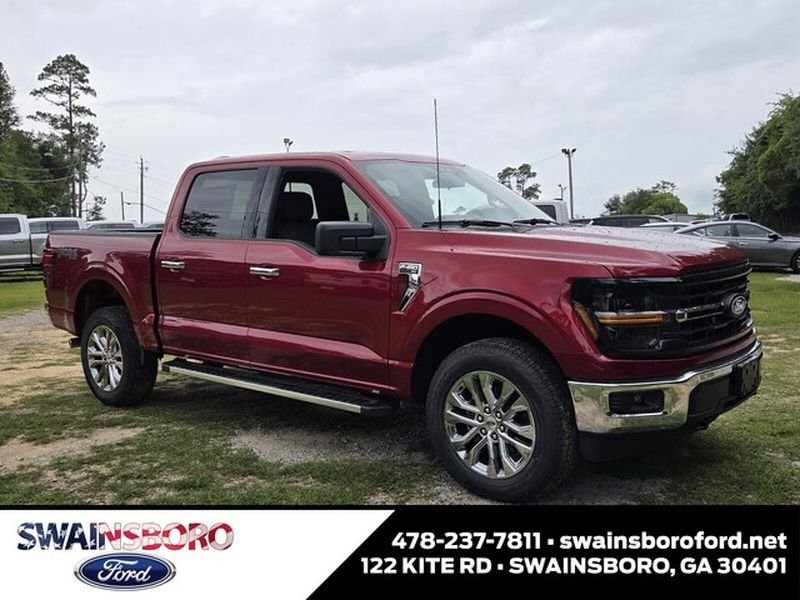 New 2026 Ruby Red Metallic Tinted Clearcoat Ford XLT image 1