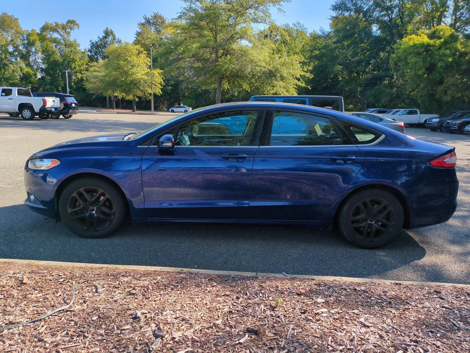 Used 2016 Deep Impact Blue Ford SE image 7