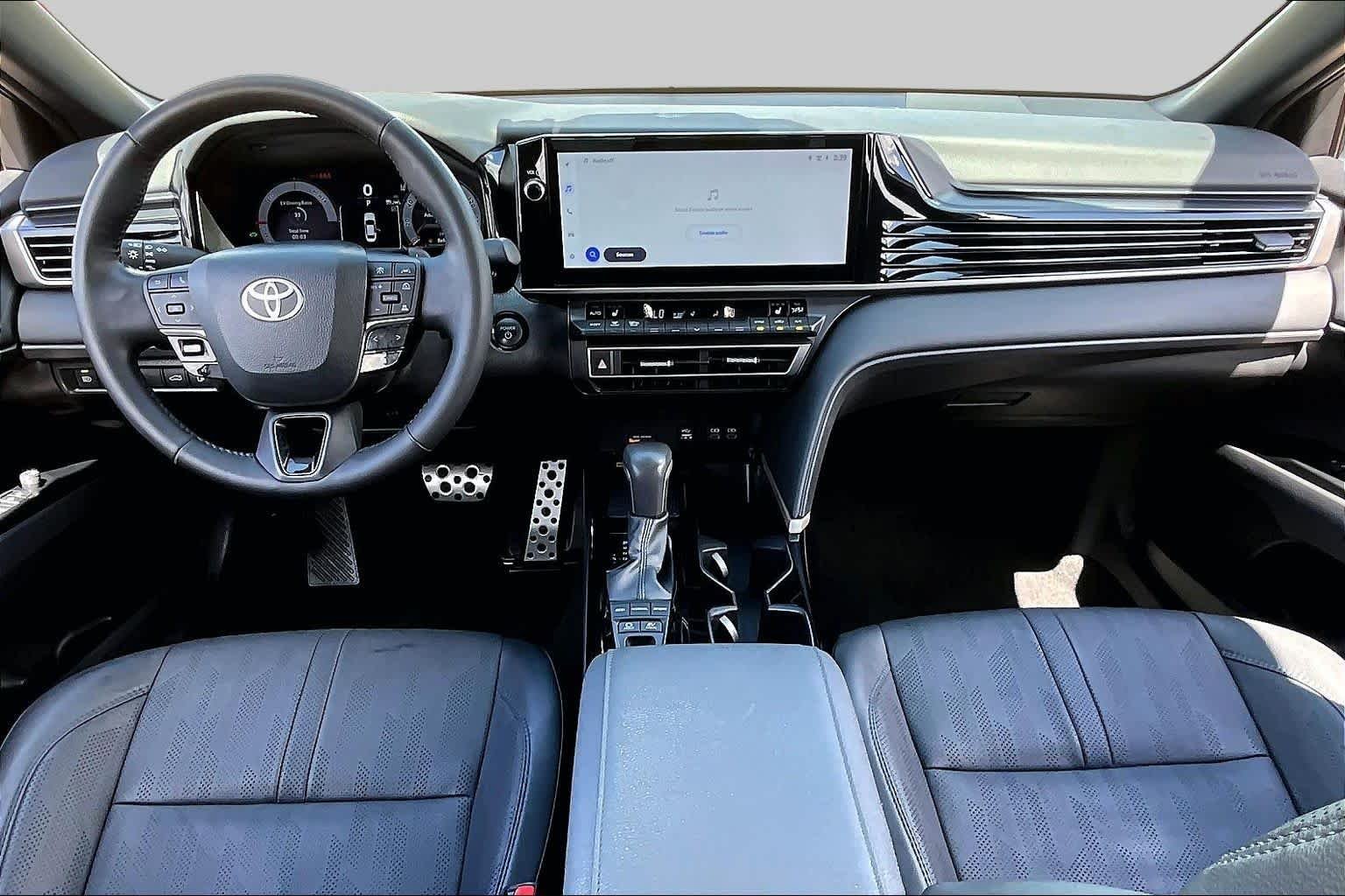 Used 2025 Heavy Metal/Midnight Black Metallic Toyota XSE image 16
