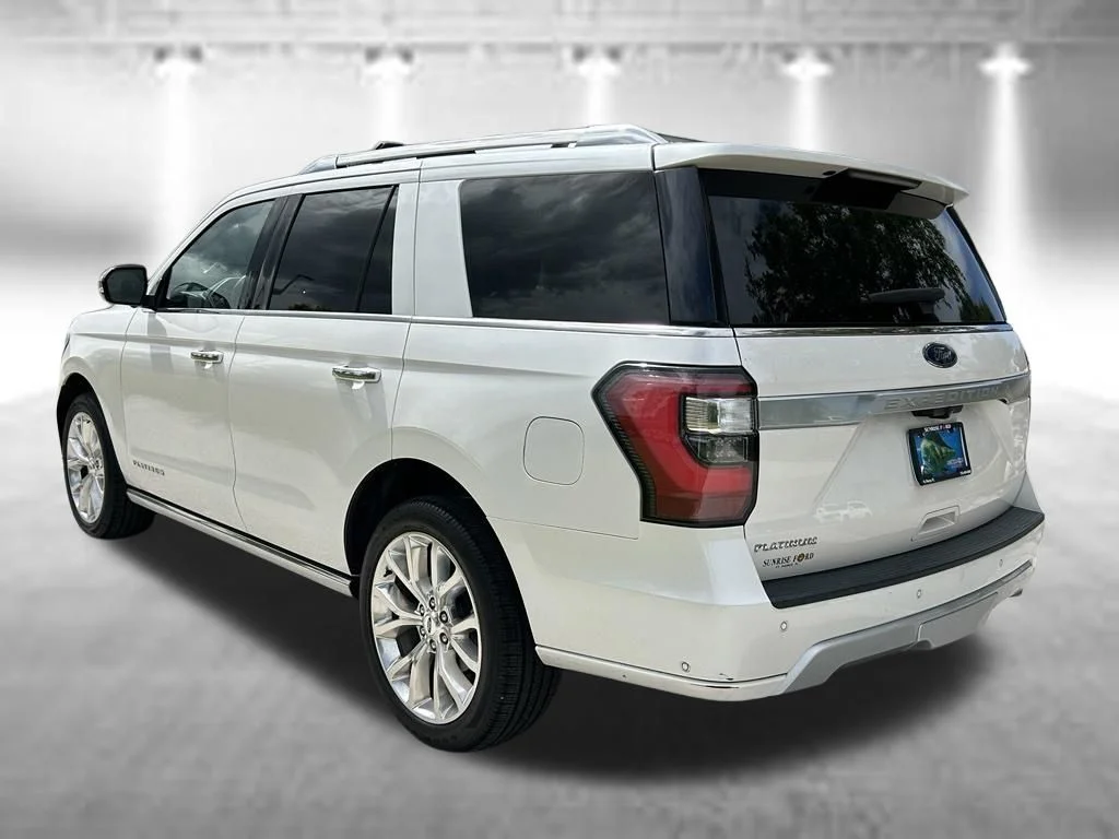 Certified Used 2019 White Platinum Clearcoat Metallic Ford Platinum image 7