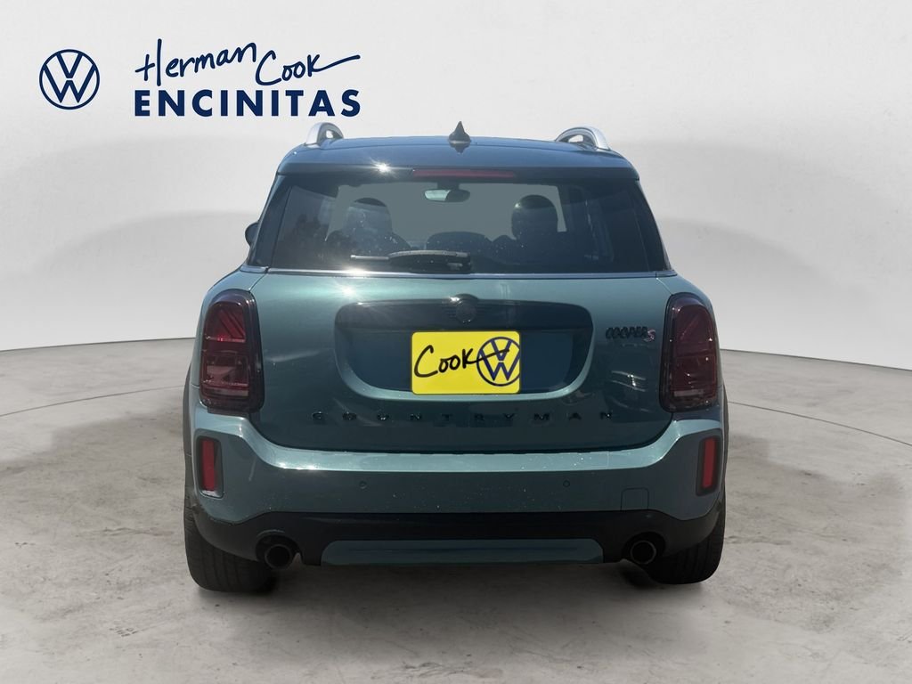 Used 2024 Sage Green Metallic MINI  image 4