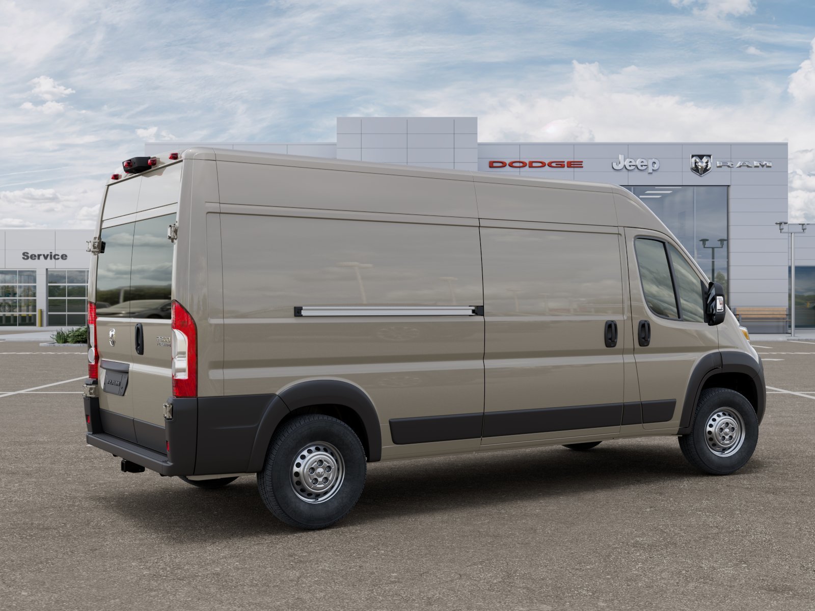New 2026 Sandstone Pearl-Coat Exterior Paint RAM High Roof image 10
