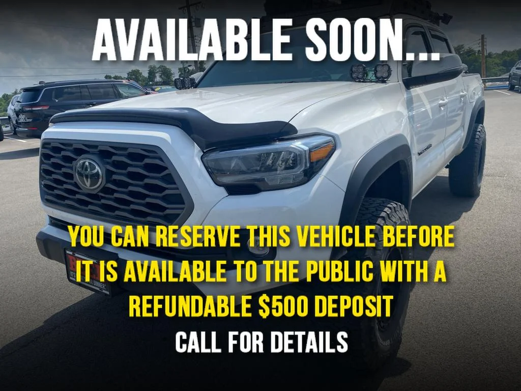 Used 2021 Super White Toyota TRD Off Road image 1