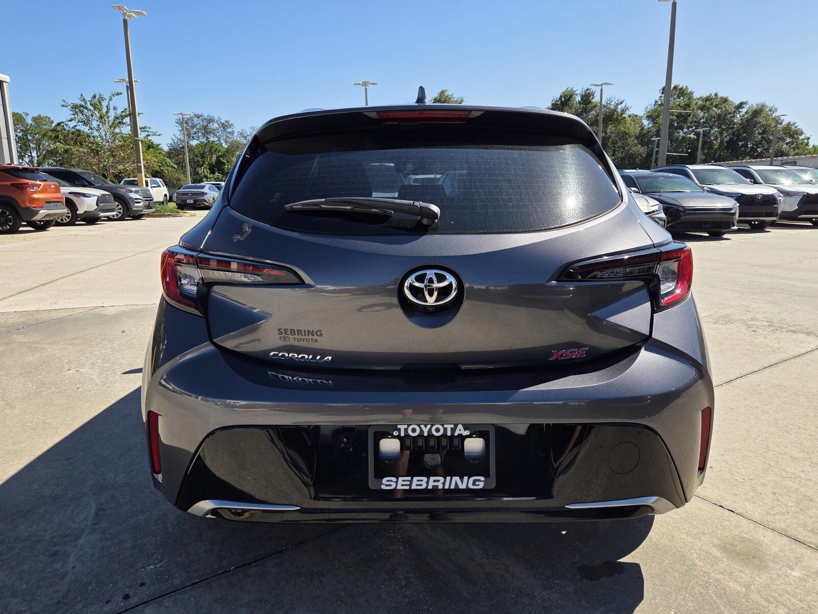 Used 2025 Magnetic Gray Metallic Toyota XSE image 7