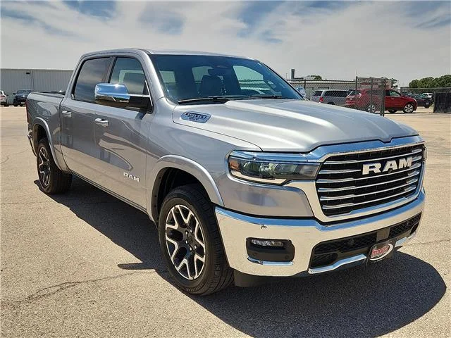 Used 2025 Silver RAM Laramie 4x4 Crew Cab 144.5 in. WB image 6