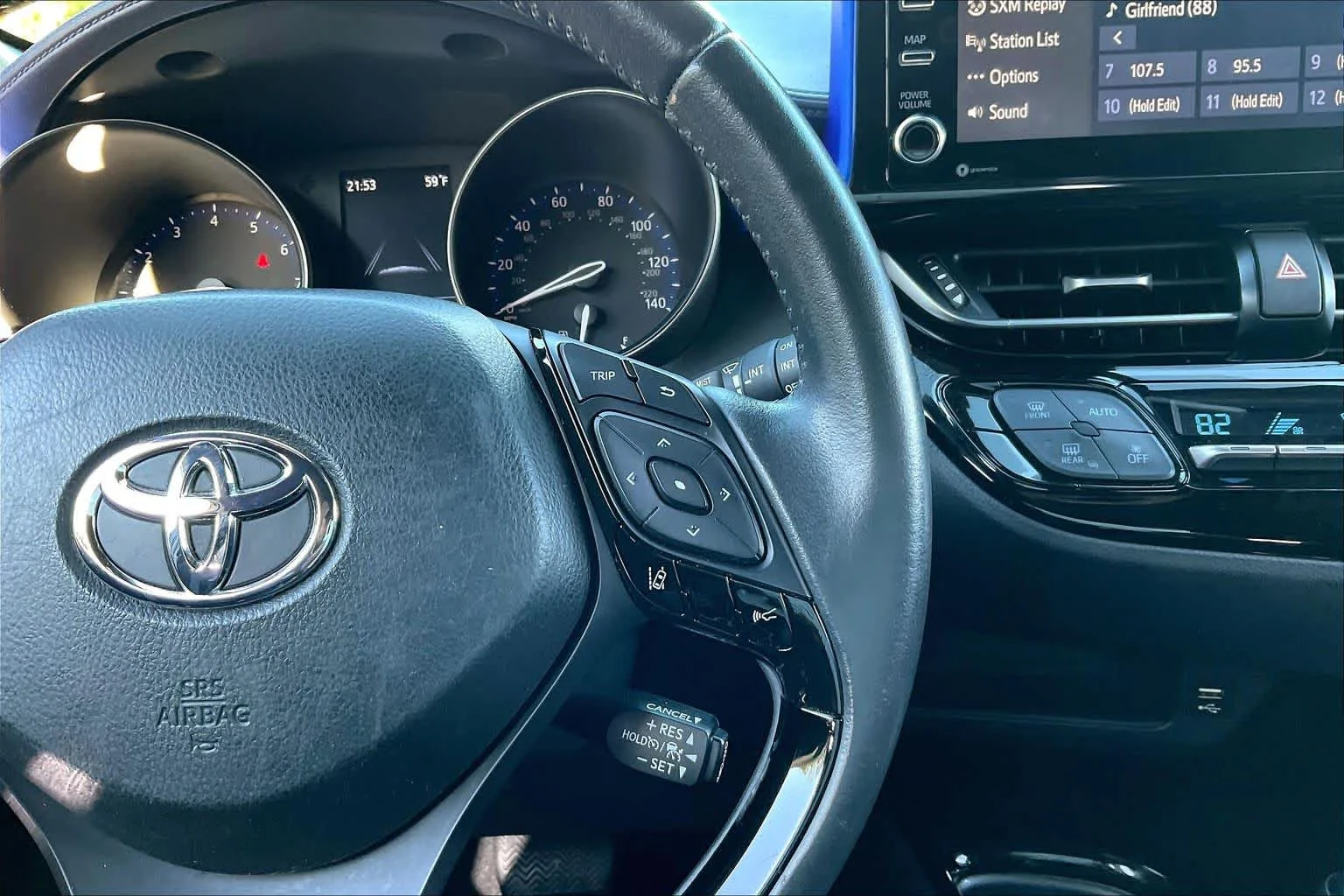Used 2022 Black Sand Pearl Toyota XLE image 24
