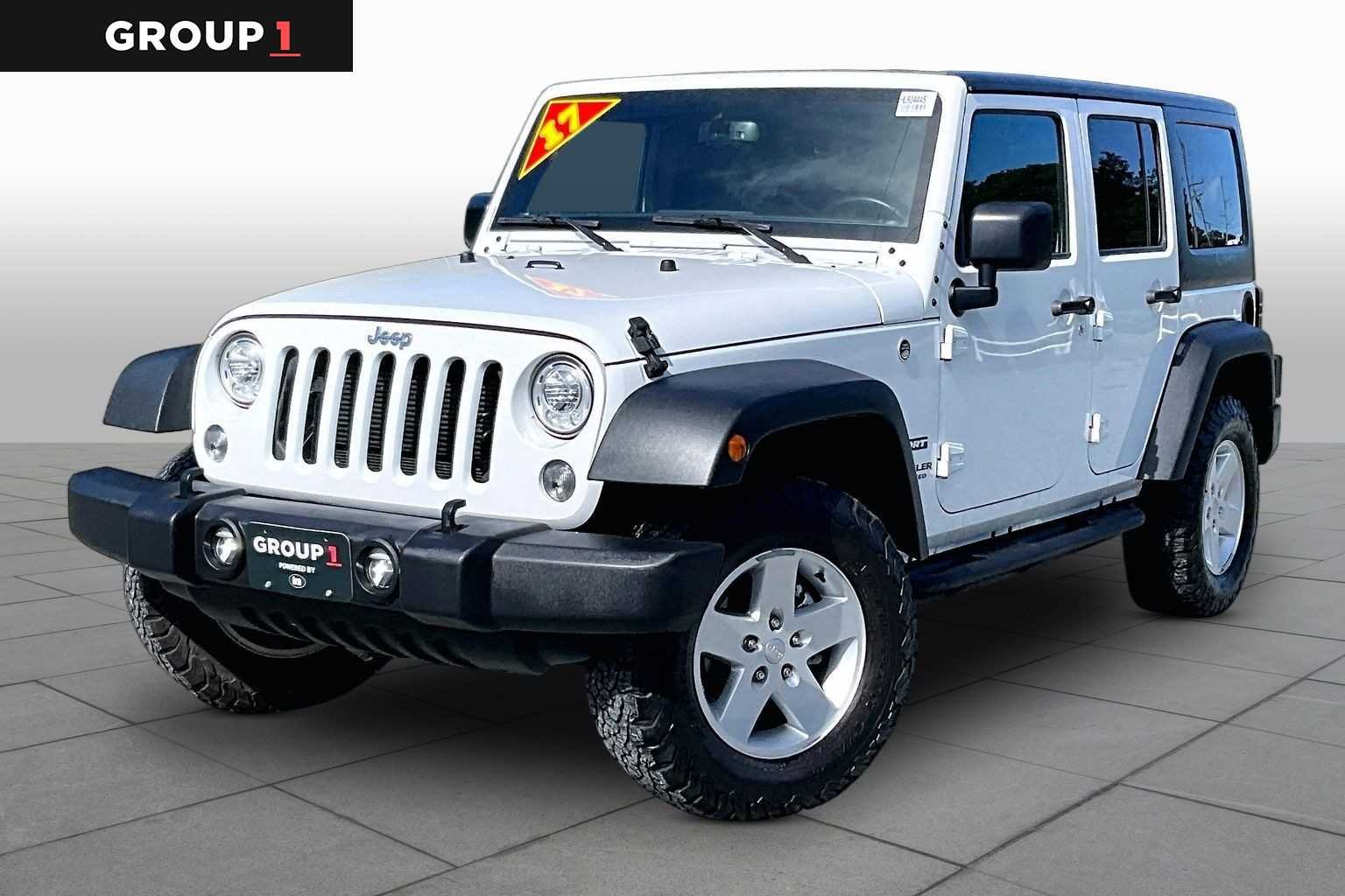 2017 Jeep Wrangler Unlimited Sport S