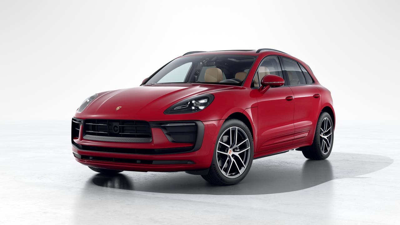 New 2026 Carmine Red Porsche  image 1