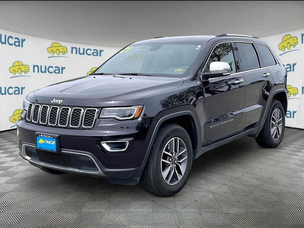 Used 2021 Sangria Metallic Clearcoat Jeep Limited image 3