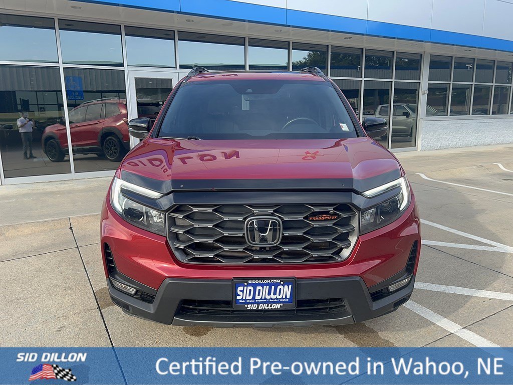 Used 2023 Radiant Red Metallic II Honda TrailSport image 8