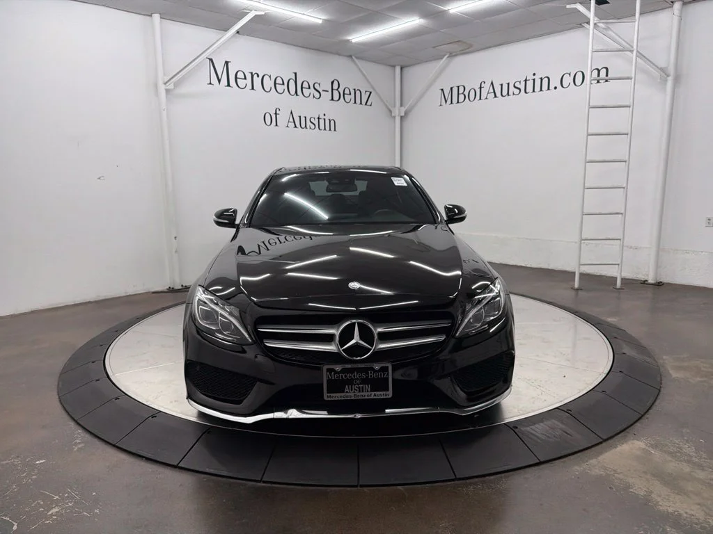 Used 2015 Black Mercedes-Benz C 400 image 2