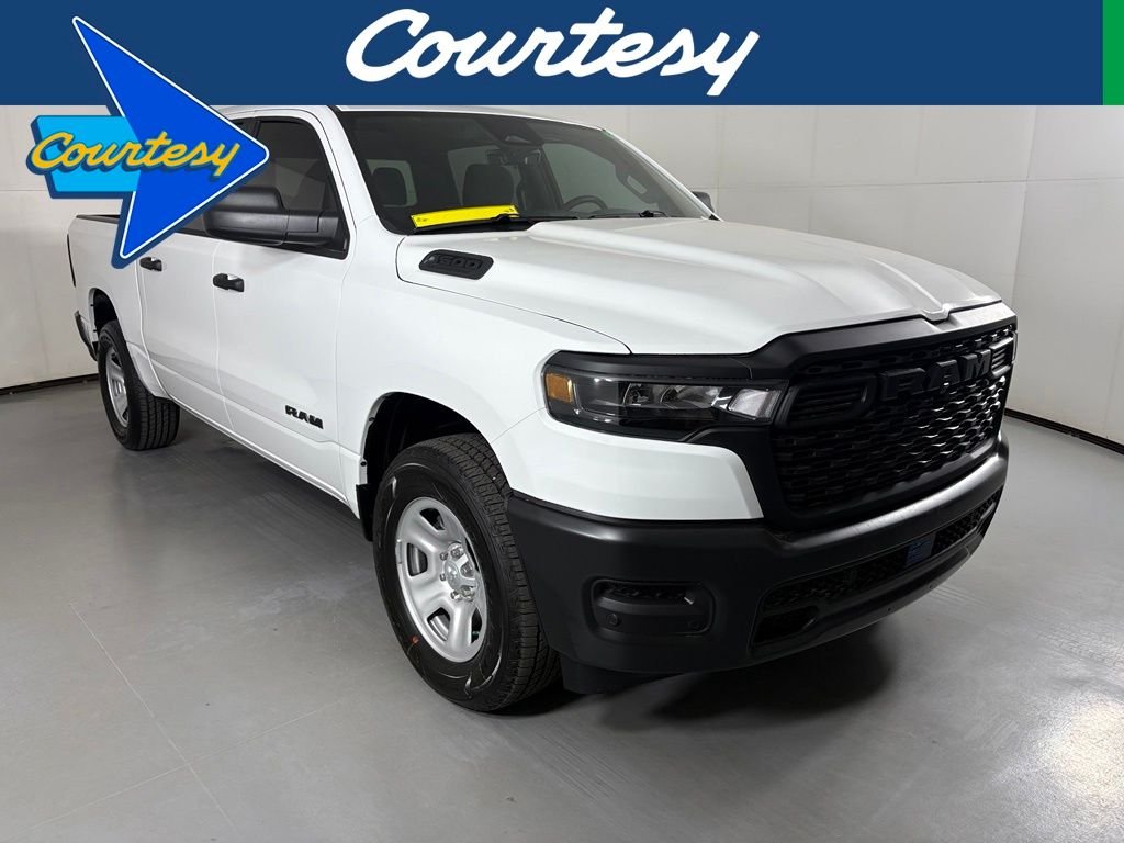 New 2026 Bright White Clear-Coat Exterior Paint RAM Tradesman image 1