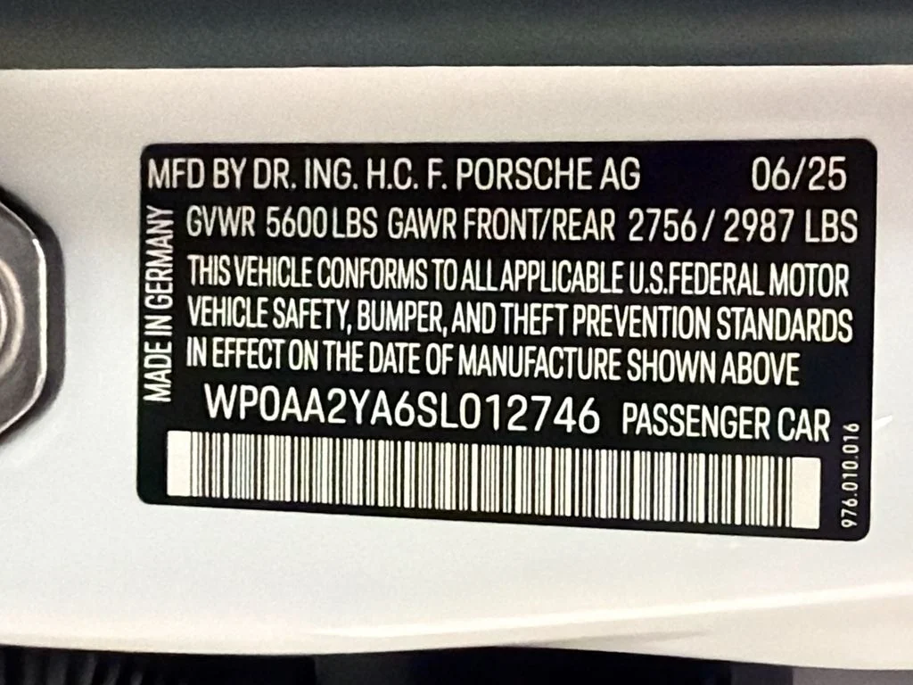 Certified Used 2025 White Porsche 4 image 35