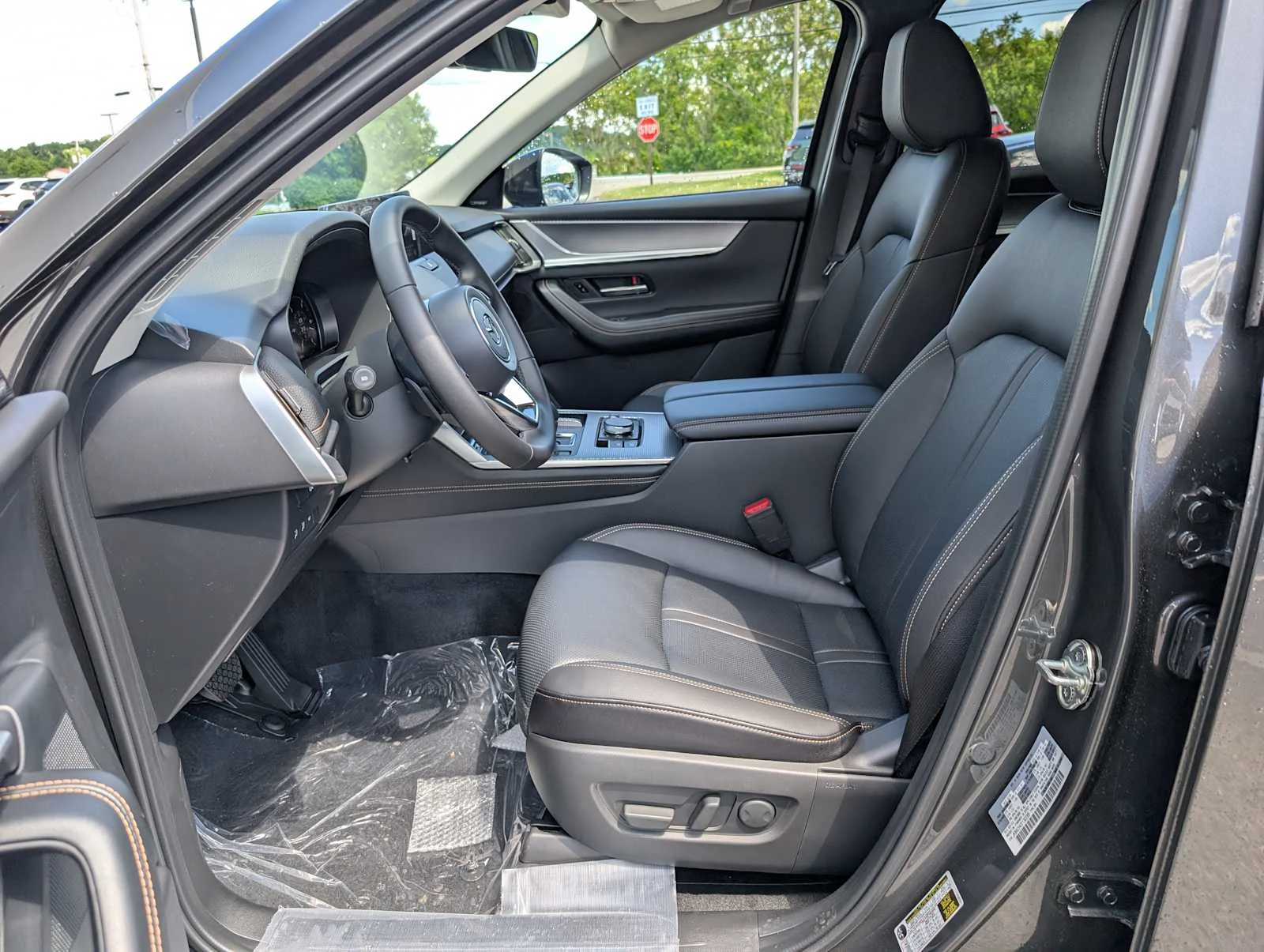 New 2026 Machine Gray Metallic Mazda Premium Sport image 4