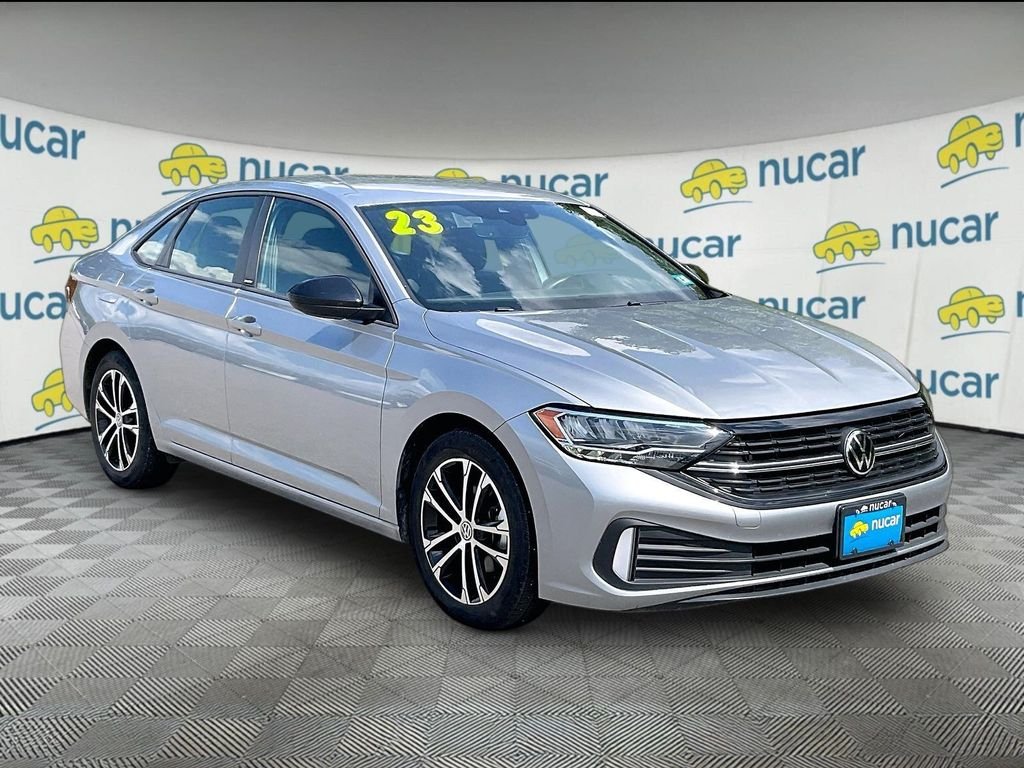 Used 2023 Pyrite Silver Metallic Volkswagen 1.5T Sport image 1