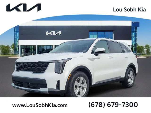 New 2026 Glacial White Pearl Kia LX image 1