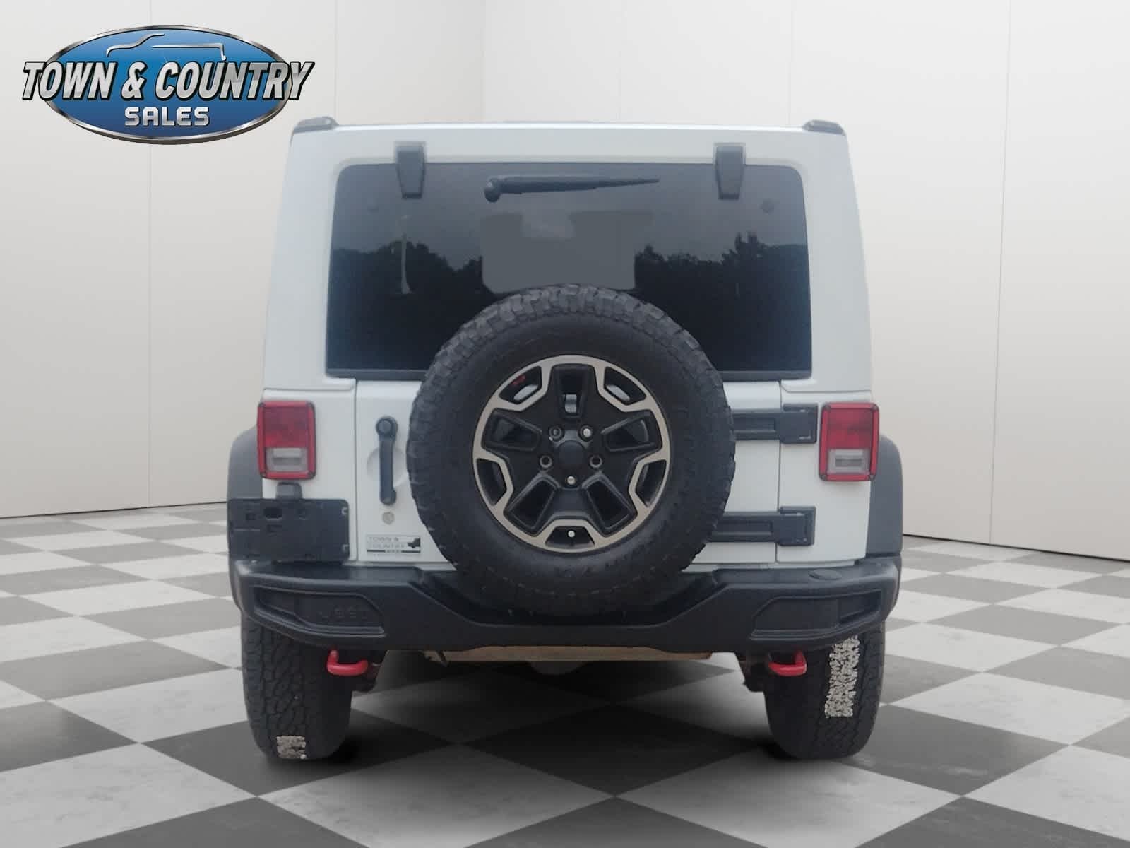 Used 2017 Bright White Clearcoat Jeep Rubicon Hard Rock image 6