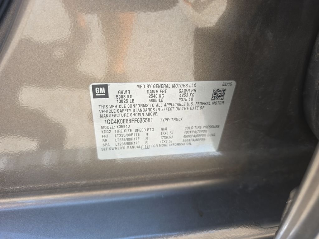Used 2015 Brownstone Metallic Chevrolet LTZ image 38