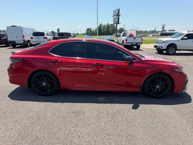 Certified Used 2022 Red Toyota XSE image 4