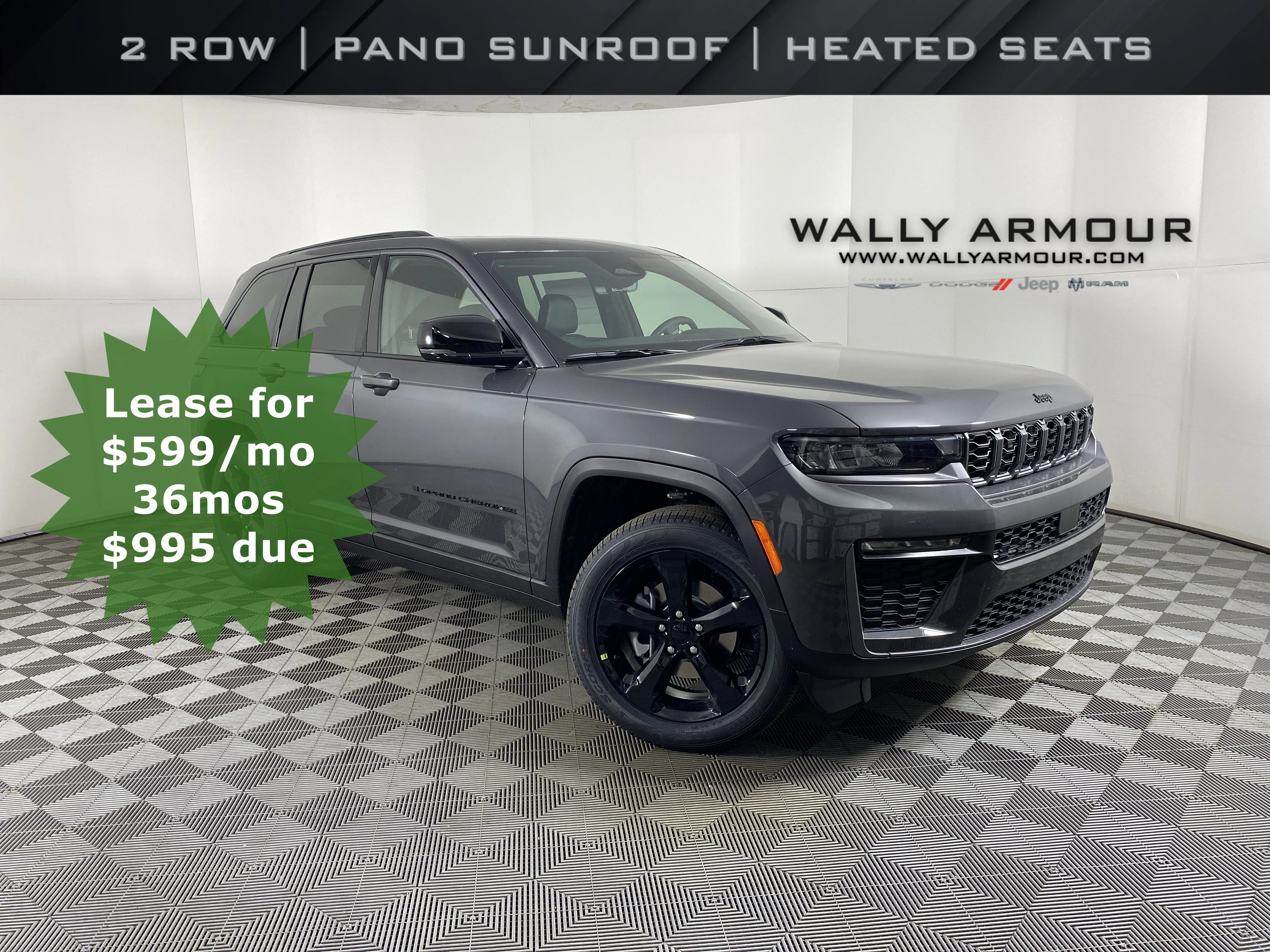 New 2026 Baltic Gray Metallic Clear-Coat Exterior Paint Jeep Limited image 1