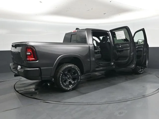 New 2026 Granite Crystal Metallic Clear-Coat Exterior Paint RAM Big Horn/Lone Star image 46