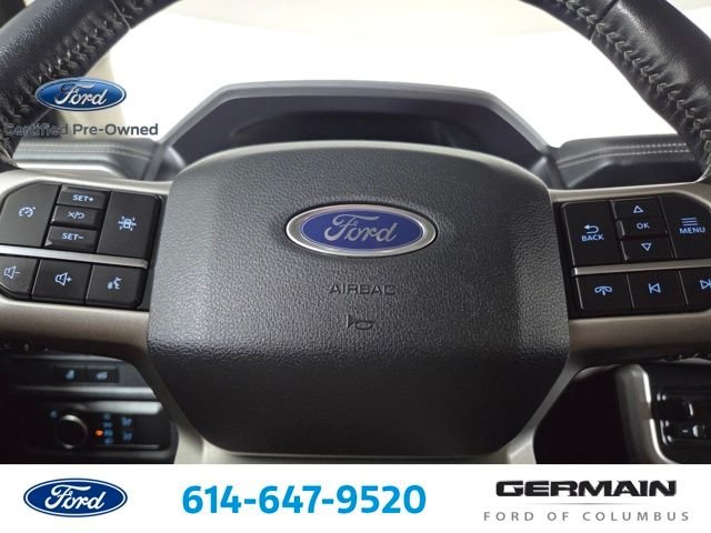 Certified Used 2022 Dark Matter Metallic Ford XLT image 24