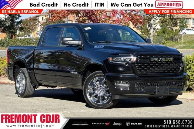New 2026 Diamond Black Crystal Pearl-Coat Exterior Paint RAM BIG HORN image 1