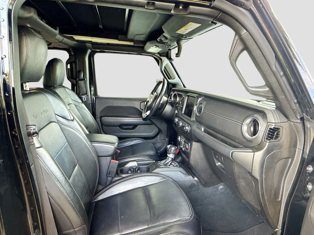 Used 2022 Black Jeep Unlimited Sahara 4xe image 32