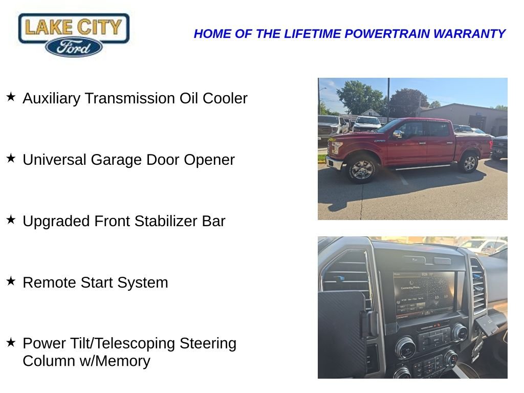 Used 2015 Red Ford Lariat image 11