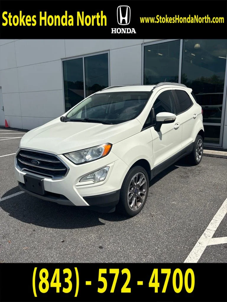 Used 2020 White Ford Titanium image 1