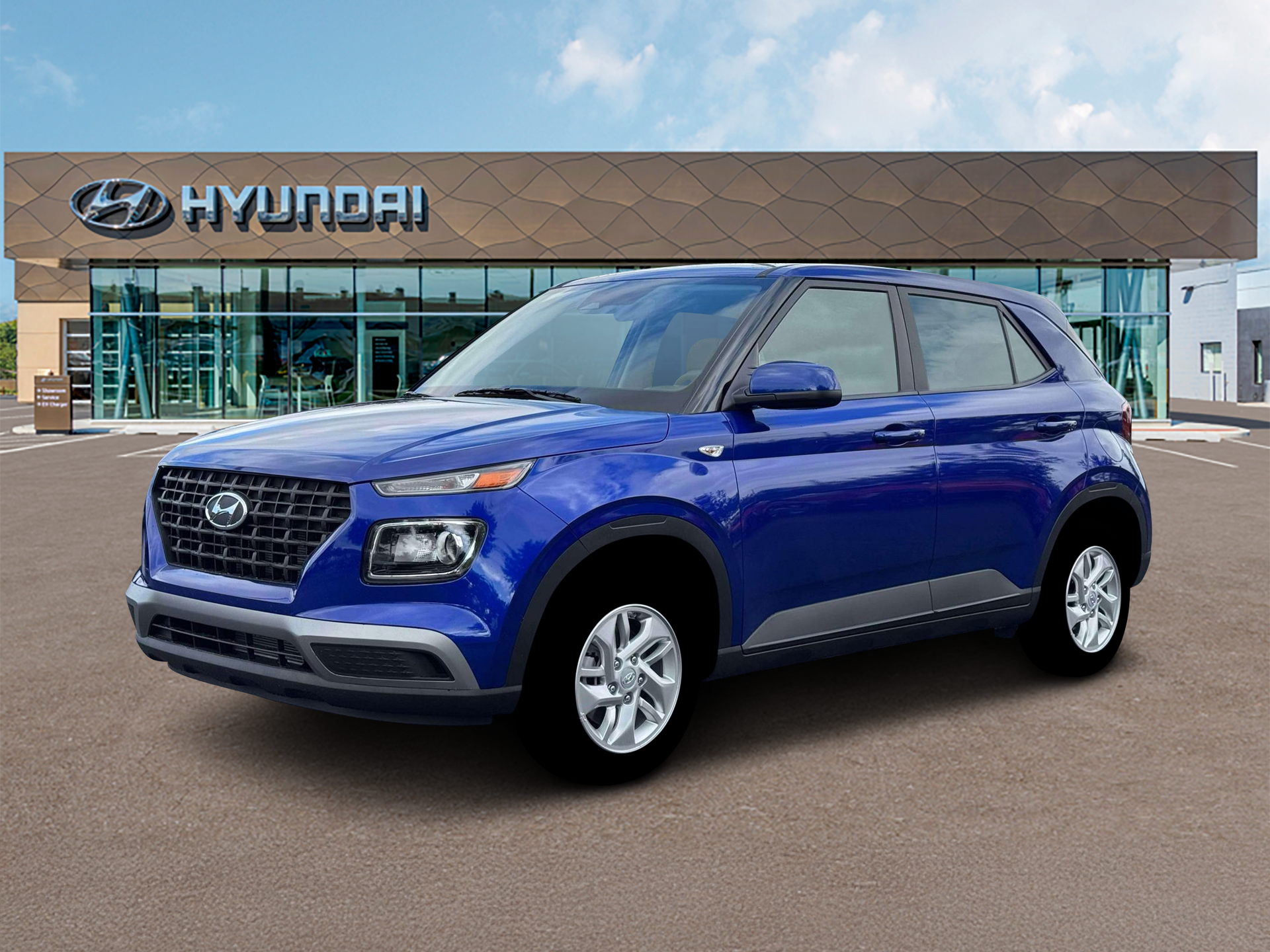New 2026 Intense Blue Hyundai SE image 2