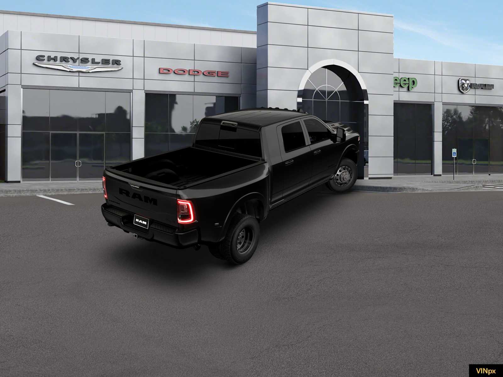 New 2026 Diamond Black Crystal Pearlcoat RAM Limited image 7