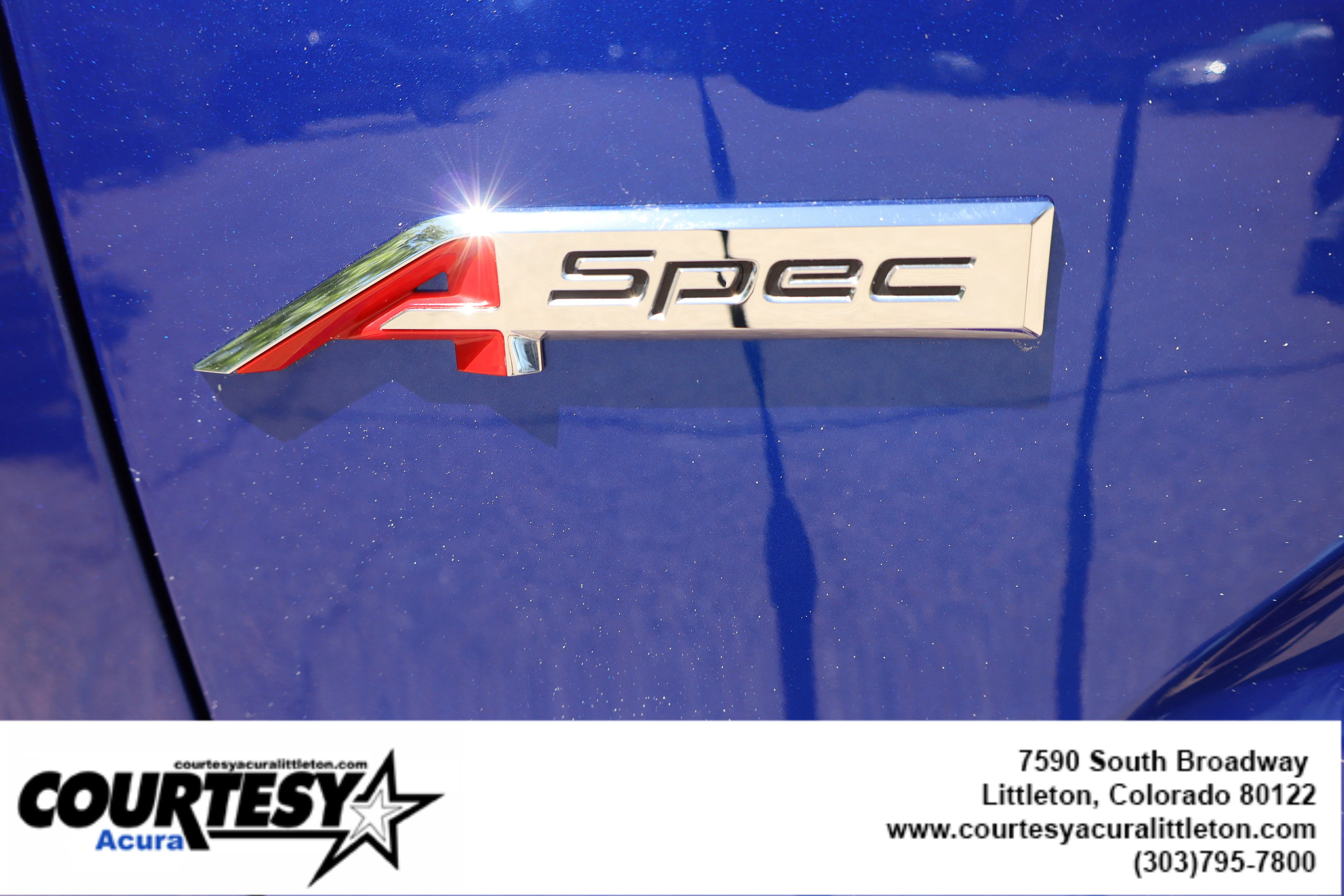 Certified Used 2025 Apex Blue Pearl Acura SH-AWD A-SPEC image 6