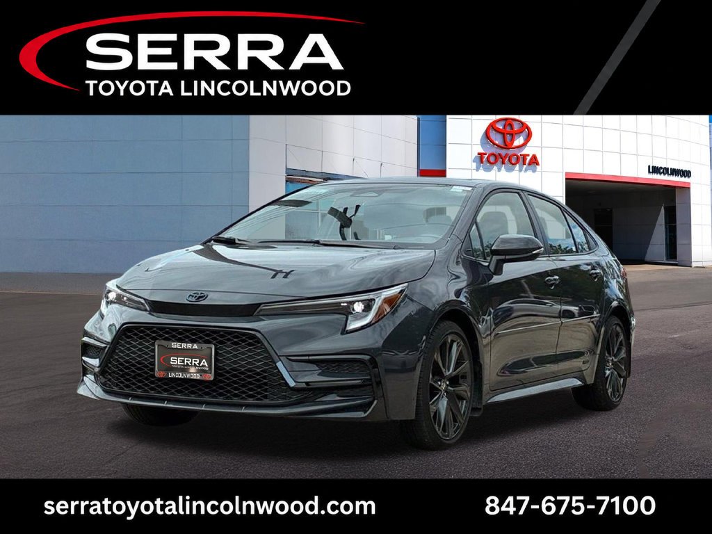 Used 2025 Gray Toyota SE image 1