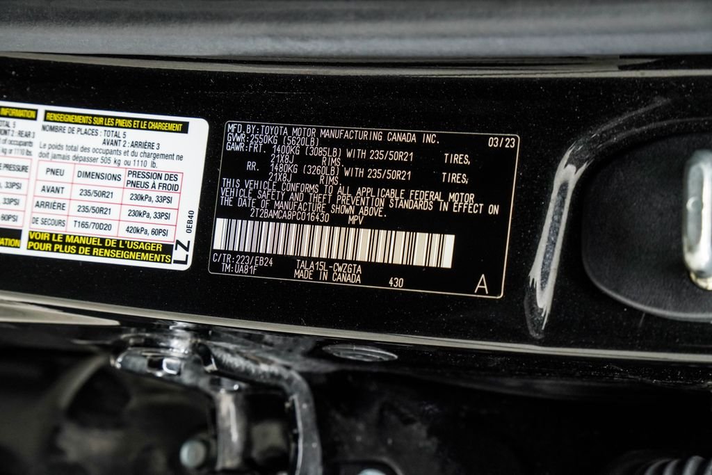 Used 2023 Black Lexus 350 F Sport Handling image 45