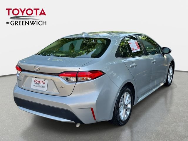 Certified Used 2022 Silver Toyota LE image 3