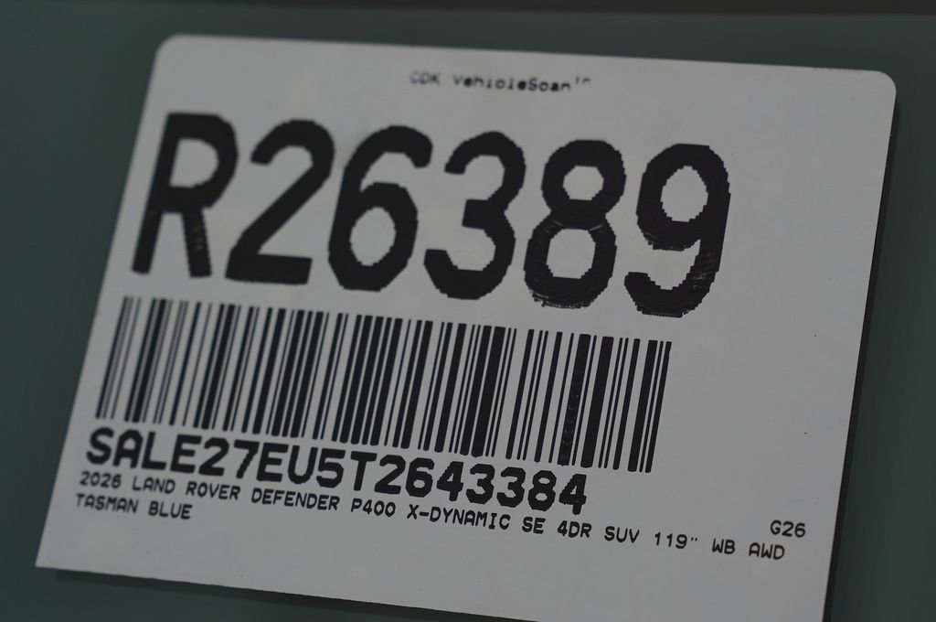 New 2026 Tasman Blue Land Rover X-Dynamic SE image 34