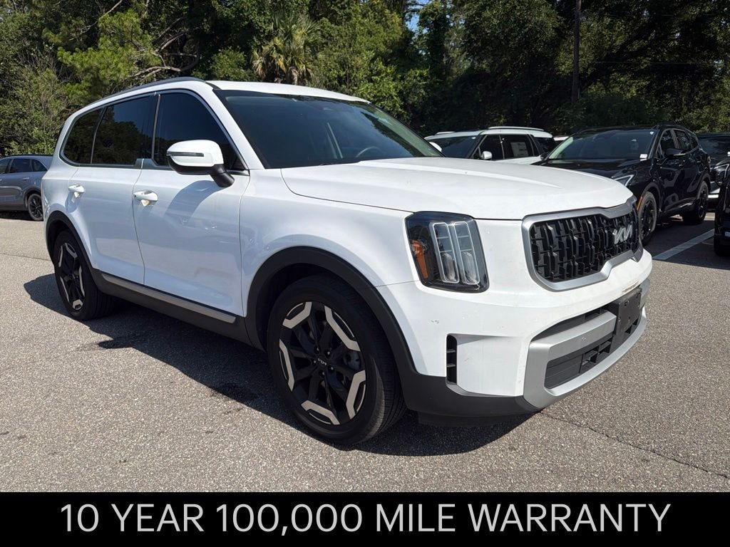 Certified Used 2023 White Kia EX image 1