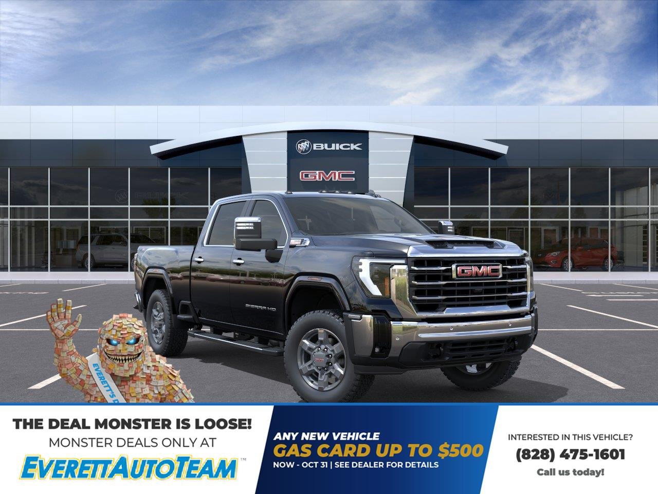 New 2026 Onyx Black GMC SLT image 1