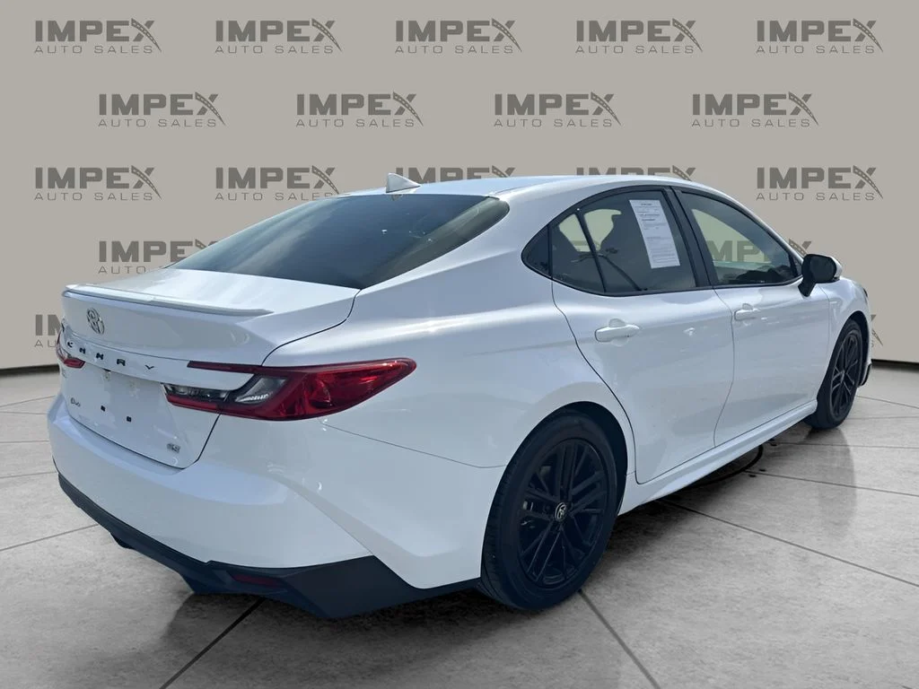 Used 2025 White Toyota SE image 5
