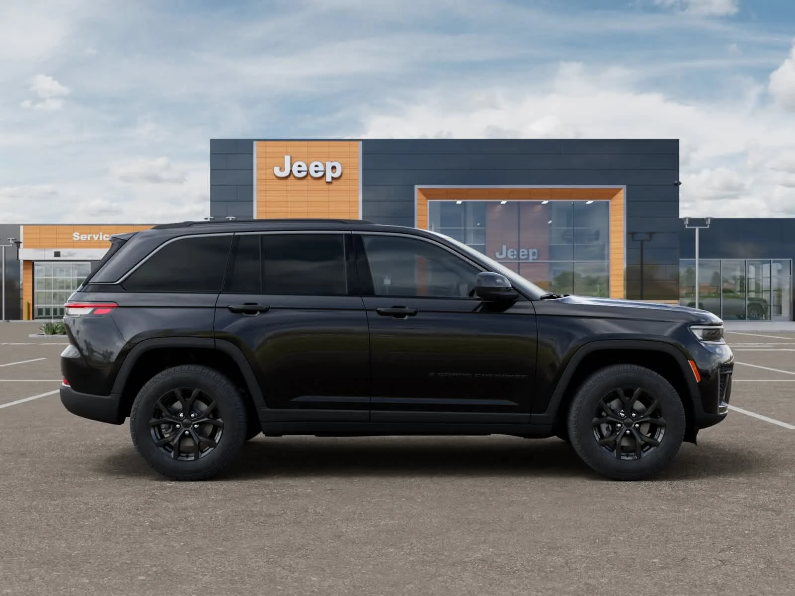 New 2026 Diamond Black Crystal Pearlcoat Jeep Laredo Altitude image 21